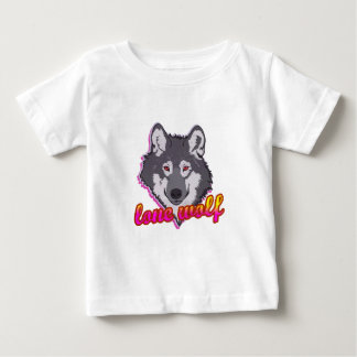 Lone Wolf, 80's style! Baby T-Shirt