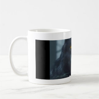 lone wolf design coffee mug
