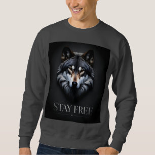Lone Wolf Design - Stay Free Sweatshirt