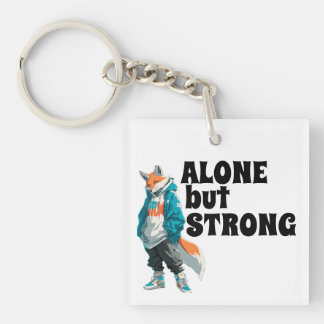 Lone Wolf Energy 🐾 Majestic Wolf Graphic Tee - "A Key Ring