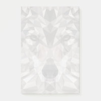 Lone Wolf Geometric Portrait