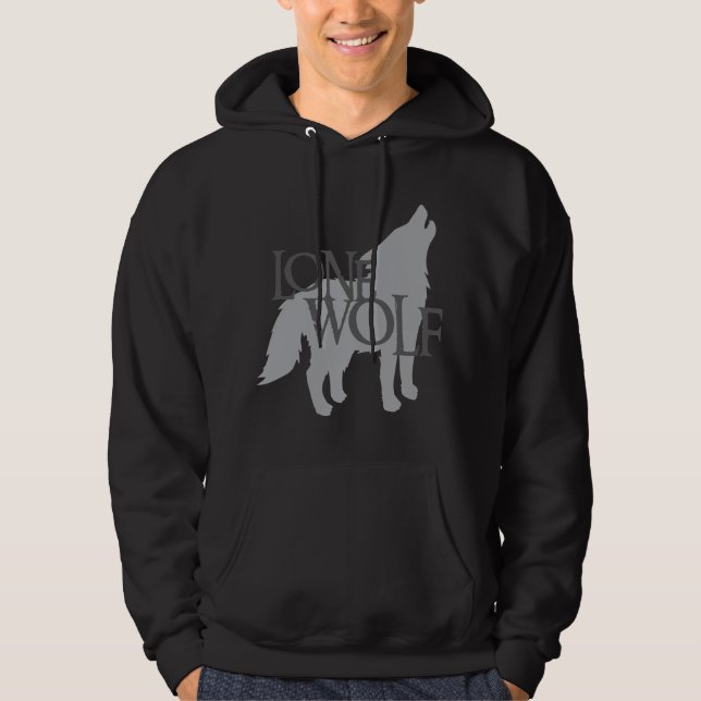 LONE WOLF HOODIE (Front)