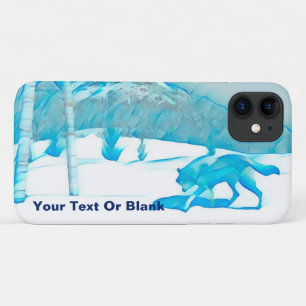 Lone Wolf In WInter Case-Mate iPhone Case