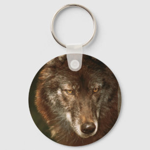 Lone wolf key ring