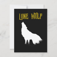 Lone Wolf Male Sigma Modern Minimalist