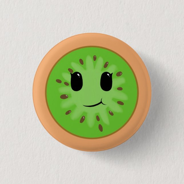 Lonelu Kiwii Button (Front)