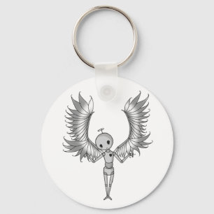 Lonely Angel Keyring
