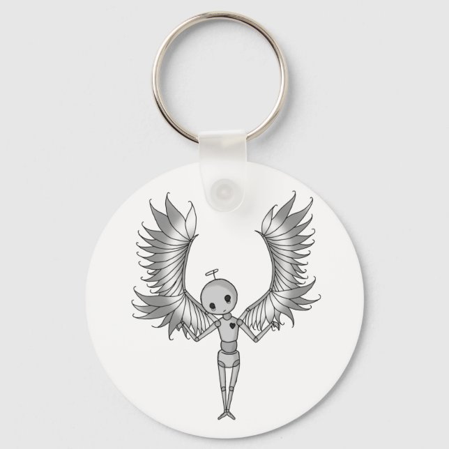 Lonely Angel Keyring (Front)