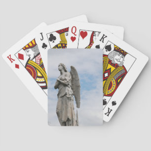lonely angel playing cards