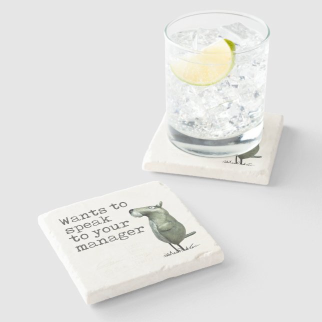 Lonely Animals_Ollie Stone Coaster (Side)