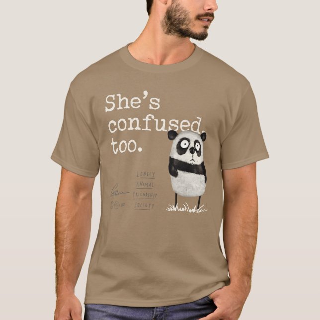 Lonely Animals Zoe T-Shirt (Front)