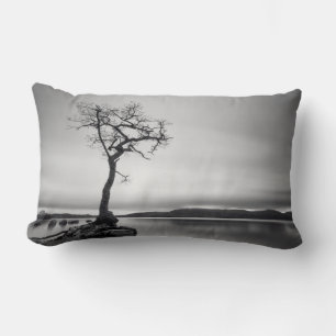 Lonely Bare Tree Lumbar Cushion