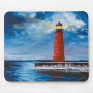 Lonely Beacon Mousepad