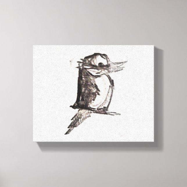 Lonely Bird Canvas Print (Front)