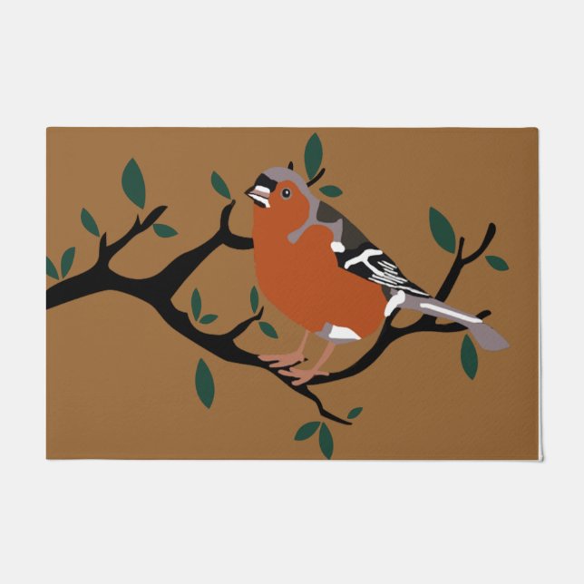 Lonely Birds Doormat , Home Decor mat (Front)