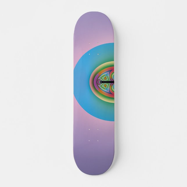 Lonely Blue Skateboard (Front)