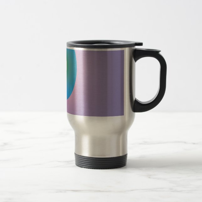 Lonely Blue Travel Mug (Right)