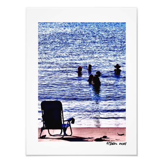 Lonely Chair. Photo Print (Front)