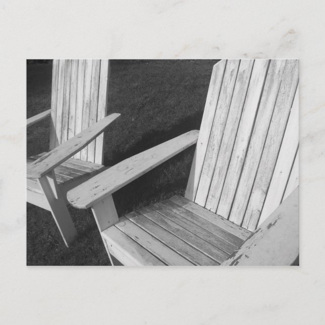 Lonely Chairs Postcard (Front)