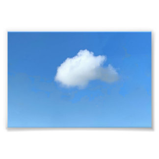 Lonely Cloud  Photo Print