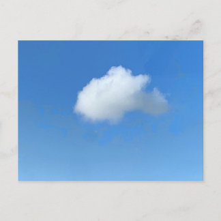 Lonely Cloud  Postcard
