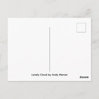 Lonely Cloud  Postcard