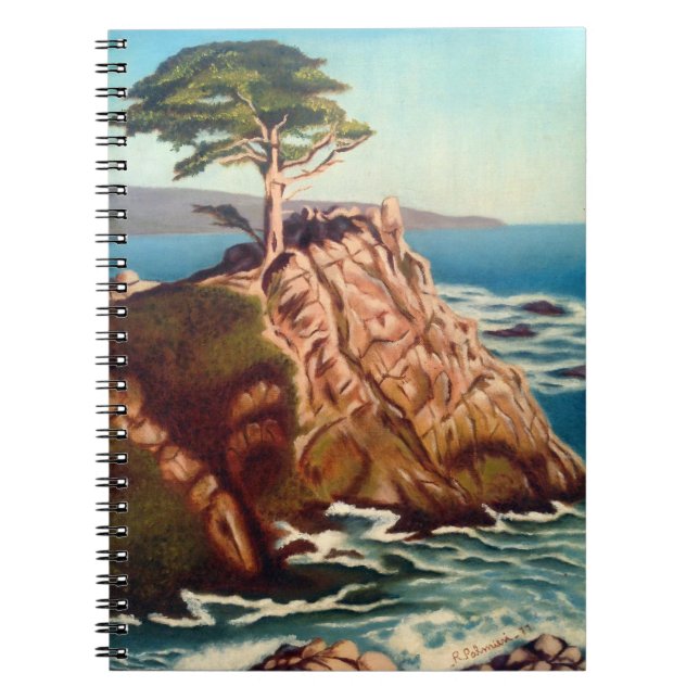 Lonely Cypress Notebook (Front)