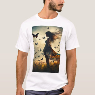 Lonely Girl: A Poignant Portrait of Solitude and T-Shirt