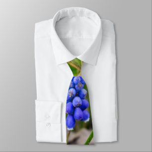 Lonely Grape Hyacinth Neck Tie