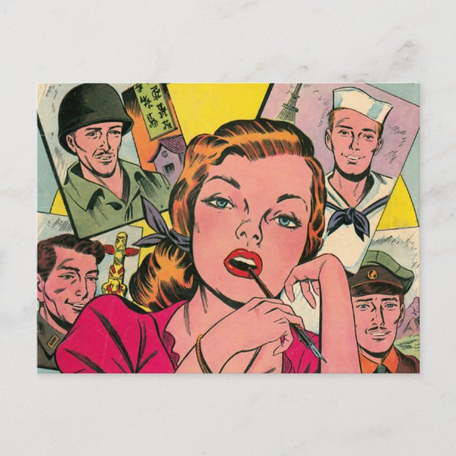 Lonely Hearts Postcard (Front)