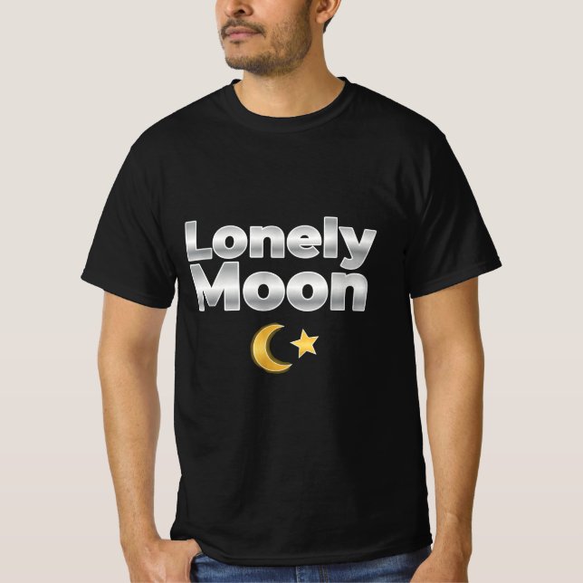 Lonely Moon  C T-Shirt (Front)