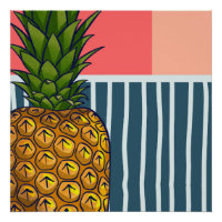 Lonely pineapple Statement wall art