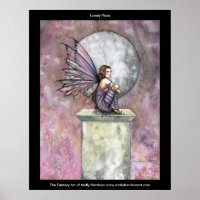 Lonely Place Fairy Poster by Molly Harrison