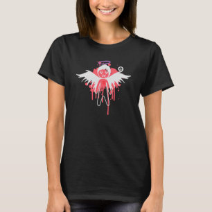 Lonely Sad Emo Gothic Angel T-Shirt