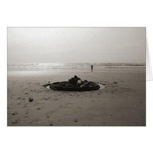 Lonely Sandcastle message template