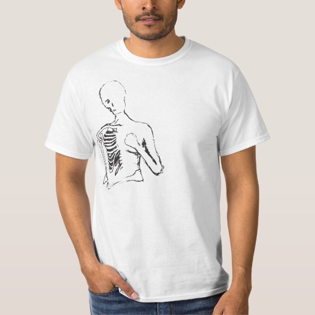 lonely skele T-Shirt (Front)
