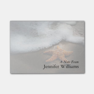 Lonely Starfish On The Beach Post-it Notes