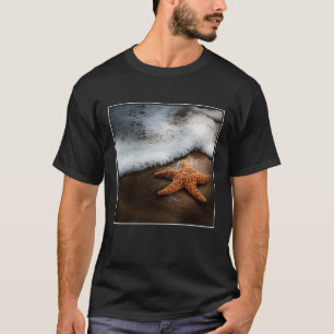 Lonely Starfish On The Beach T-Shirt