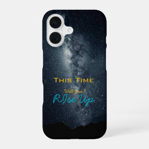 'Lonely Stars' staring like silent innocent ones iPhone 16 Case