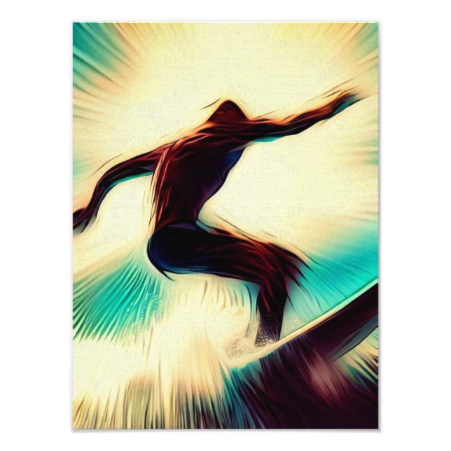 LONELY SURFER PHOTO PRINT (Front)