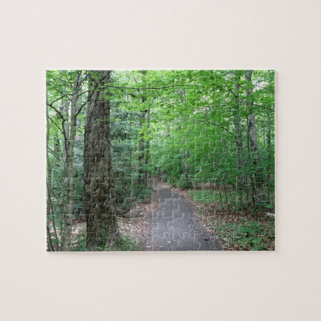 Lonesome Lake Trail in New Hampshire Jigsaw Puzzle (Horizontal)