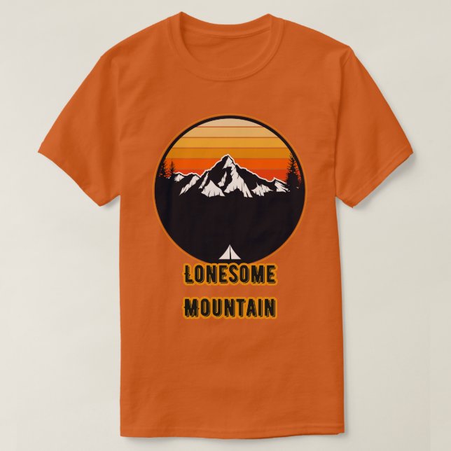 Lonesome Mountain T-Shirt (Design Front)