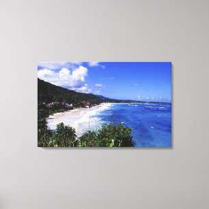 Long Bay, Port Antonio, Jamaica Canvas Print