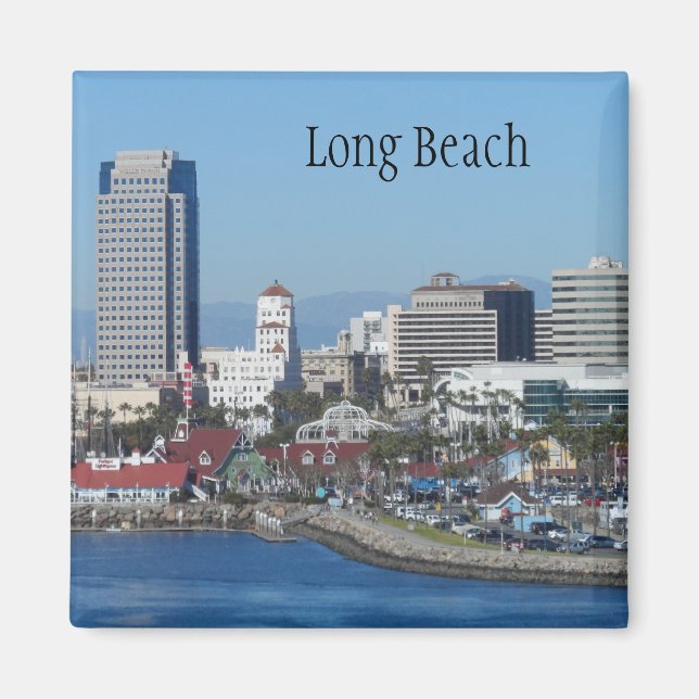 Long Beach, California Magnet (Front)
