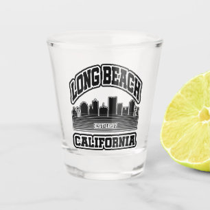 Long Beach,California Shot Glass