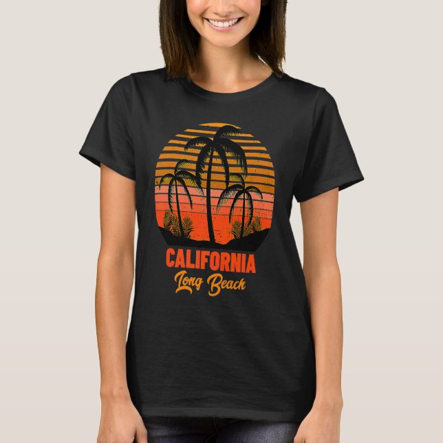 Long Beach California T-Shirt (Front)