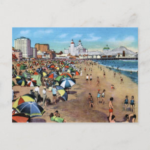 Long Beach California Vintage Postcard
