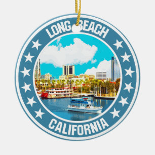 Long Beach Ceramic Tree Decoration