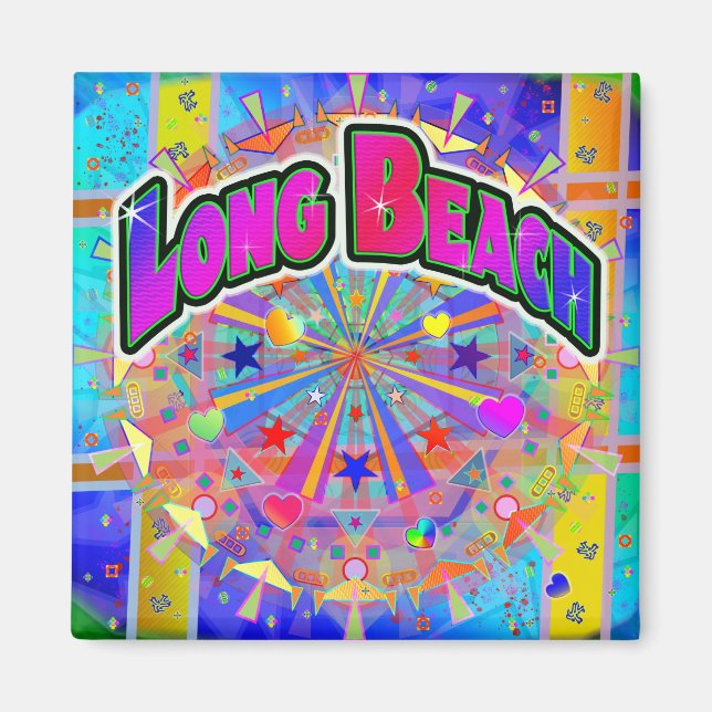 Long Beach Cosmic Unity Magnet (Front)
