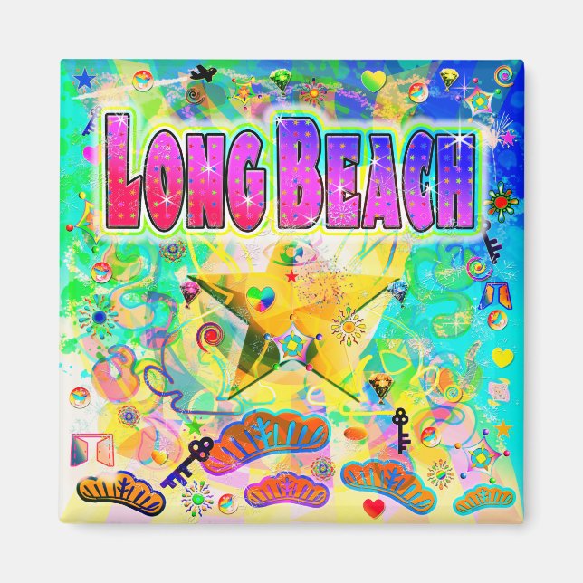 Long Beach Epoch Hour Magnet (Front)